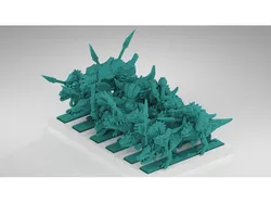 Warmaster Lizardmen Cold One Riders