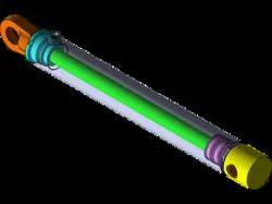 Welded Type Hydraulic Cylinder 40x25x470 mm