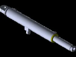 Welded Type Hydraulic Cylinder (With Down Base) 80x60x537.5 mm