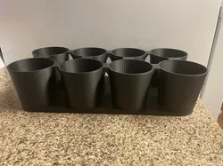 8 Cup Drink Carrier - Free 3D Print Model