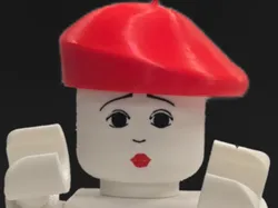 Big Brick Beret  - Free 3D Print Model