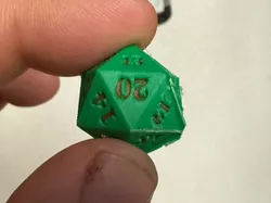 Blessed D20 - Free 3D Print Model