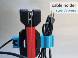 Cable holder for the Stealth Press - Free 3D Print Model