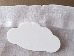 Cloud Hook for curtain - Free 3D Print Model