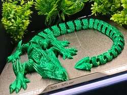Flexi dragon - Free 3D Print Model