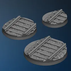 FREE sample 3 round railway bases