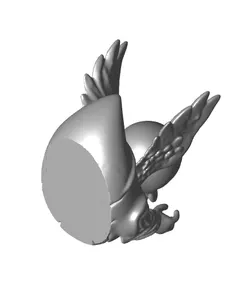 Halloween Haunted Angel Duck