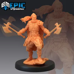 Legendary Warrior Axe / Viking Fighter / Human Barbarian