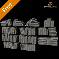 LegendGames FREE Arcane books and Accessories set 2