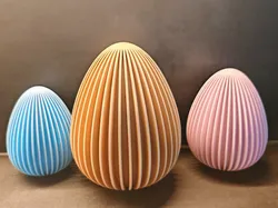 Minimalist Easter Egg - Free 3D Print Model