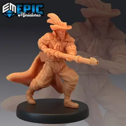 Musketeer Musket /  Firearm Warrior /  Kings Guard / Brave Fighter