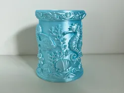Ocean Element Pen Holder - Free 3D Print Model