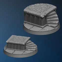 Round plinth