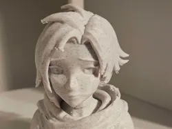 Rwby Ruby Rose Bust - Free 3D Print Model