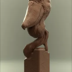 Savanna Bust Shoebill unsupported