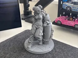 Street Style Anime Girl - Urban Aesthetic Figure - Free 3D Print Model