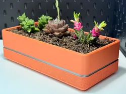 Succulent Planter 240mm - Free 3D Print Model