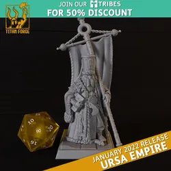 War Preacher - Ursa Empire - Titan Forge Miniatures January 2022