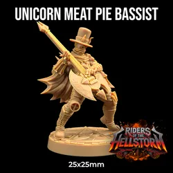 Bassist for Unicorn Meat Pie | PRESUPPORTED | Riders of The Hellstorm