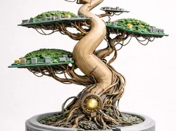 CyberBonsai - Free 3D Print Model