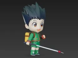 Gon Freecss - HUNTER×HUNTER - Free 3D Print Model