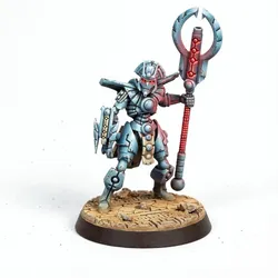 Leader with blast staff and wristmounted crossbow