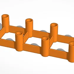 Miniature holder for 8 miniatures
