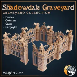 Shadowdale Graveyard Terrain Kit