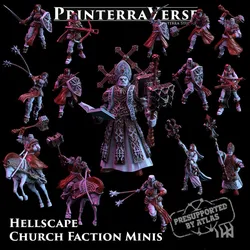005 BELTHAZARK Hellscape Church Faction Minis