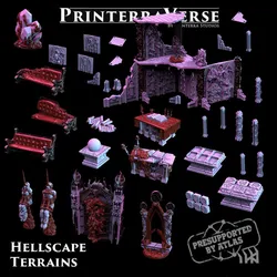 005 BELTHAZARK Hellscape Terrains set
