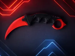 Karambit Ruby /Sapphire/ Emerald Doppler Knife CS2 - Free 3D Print Model