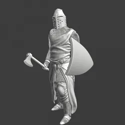 Medieval Danish Knight or Danish Vassal
