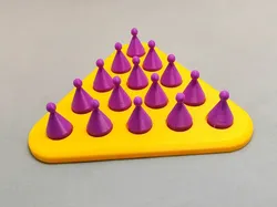 Peg Solitaire Mini Version - Free 3D Print Model