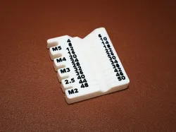 Screw and nut measurement tool magnetic version - Free 3D Print Model