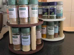Spice Carousel - Spice Rack - Free 3D Print Model
