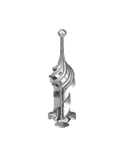 Spiral Christmas Stretch Ornament 2024