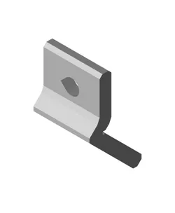 Unsymmetrical 135 Degree Inner Bracket