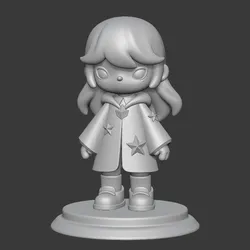 Anime Girl Sculpture