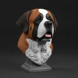 Bust / bust Saint Bernard