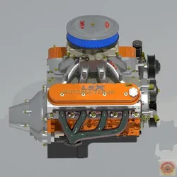 CHEVROLET LSX 454/376 - ENGINE
