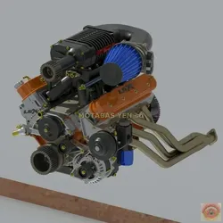 CHEVROLET LSX 454/376 SUPERCHARGER - ENGINE