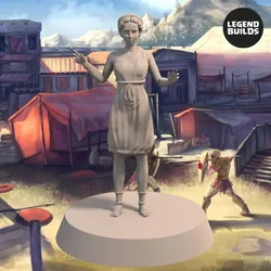 Civilians of Ago Cadmus, City of Eros – Pose 2 – 3D printable miniature