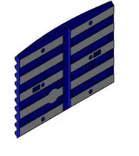 Jaw crusher liners