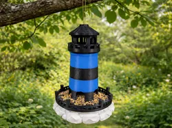 Lighthouse Bird Feeder - Free 3D Print Model