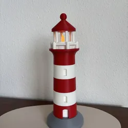 Lighthouse Cottonpad Holder