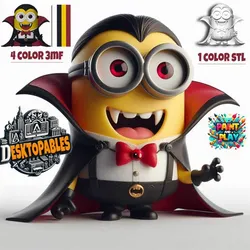 Minion Dracula! (4-Color AMS/STL Horror Mashup)