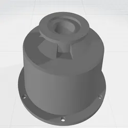 Oil Mist Filter Cap - Model for Vacuum Pump