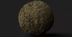 PBR Scanned Stoney Soil Texture