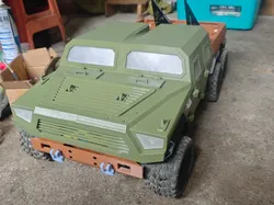 6x6 Military Truck Differential Lock Modification - Free 3D Print Model