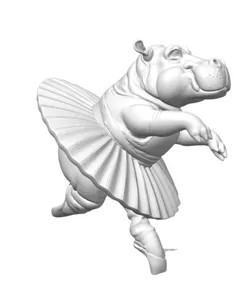 Ballerina Hippo